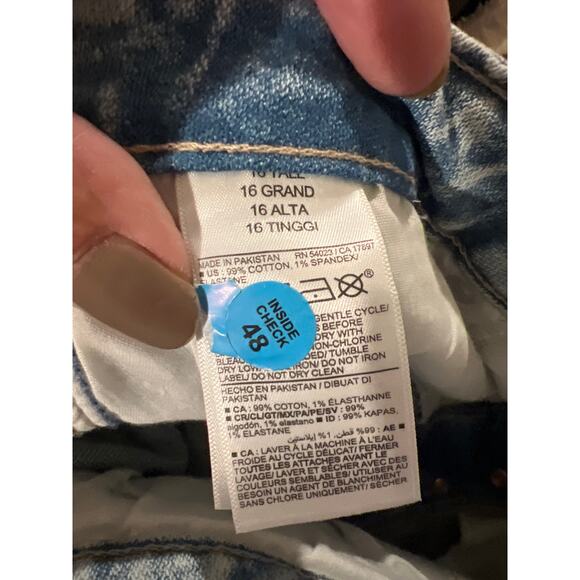 NWT Old Navy size 16 High Rise OG straight jeans - Picture 4 of 4